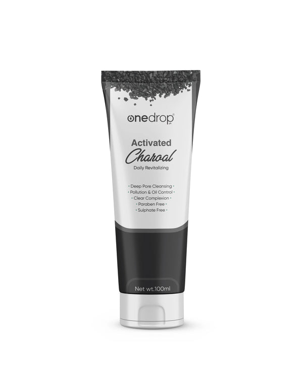 One Drop Activated Charcoal Facewash 100ml OneDropPak