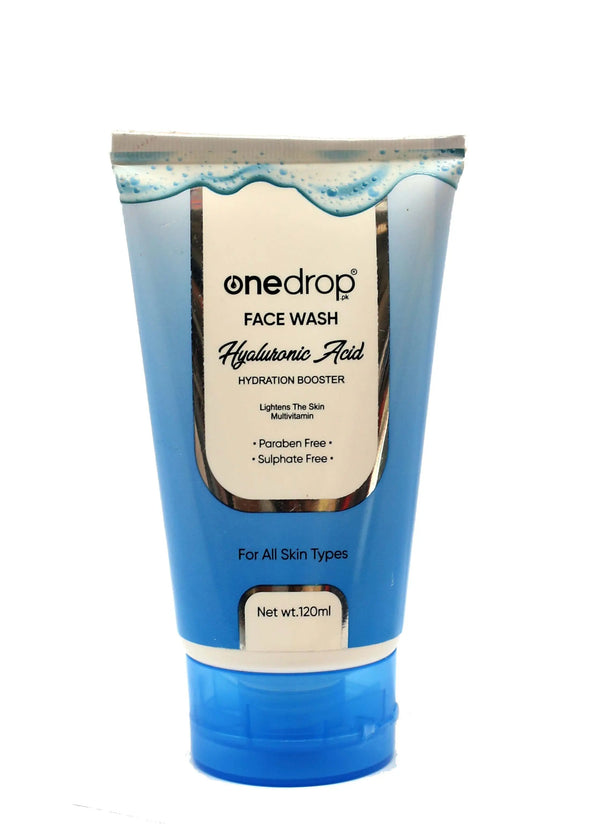 One Drop Hyaluronic Acid Facewash 120ml OneDropPak