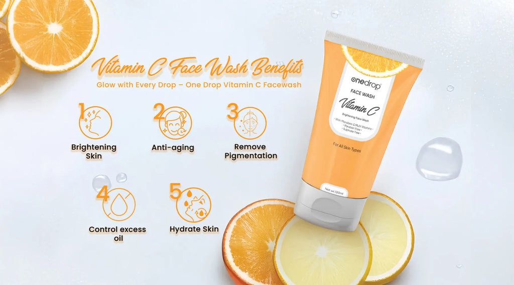 Vitamin C Face Wash Benefits
