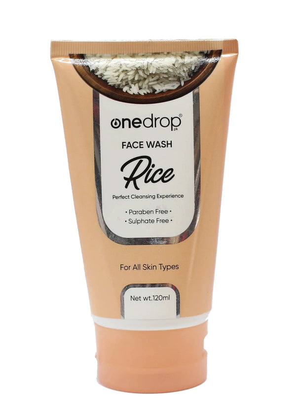 One Drop Rice Face Wash 120 ml OneDropPak