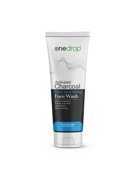 ONEDROP ACTIVATED CHARCOAL FACE WASH 100ML OneDropPak