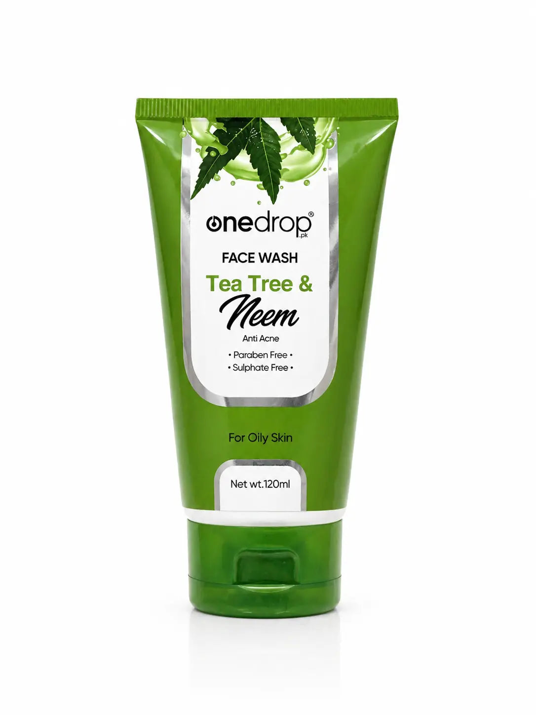 ONEDROP TEA TREE&NEEM FACE WASH 120ML OneDropPak