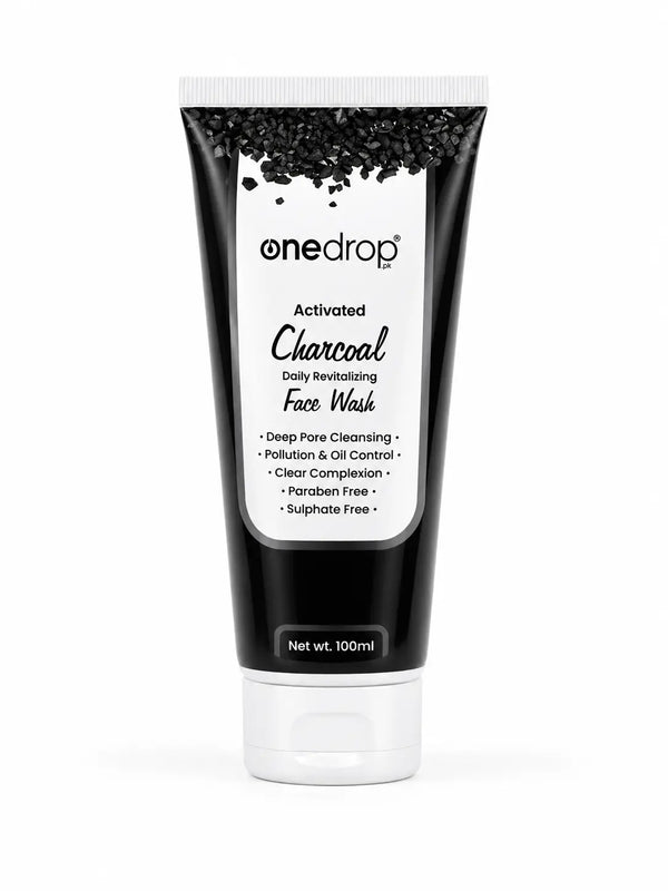 One Drop Activated Charcoal Facewash 100ml OneDropPak