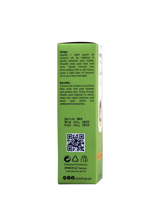 One Drop Coconut Oil 100ml OneDropPak