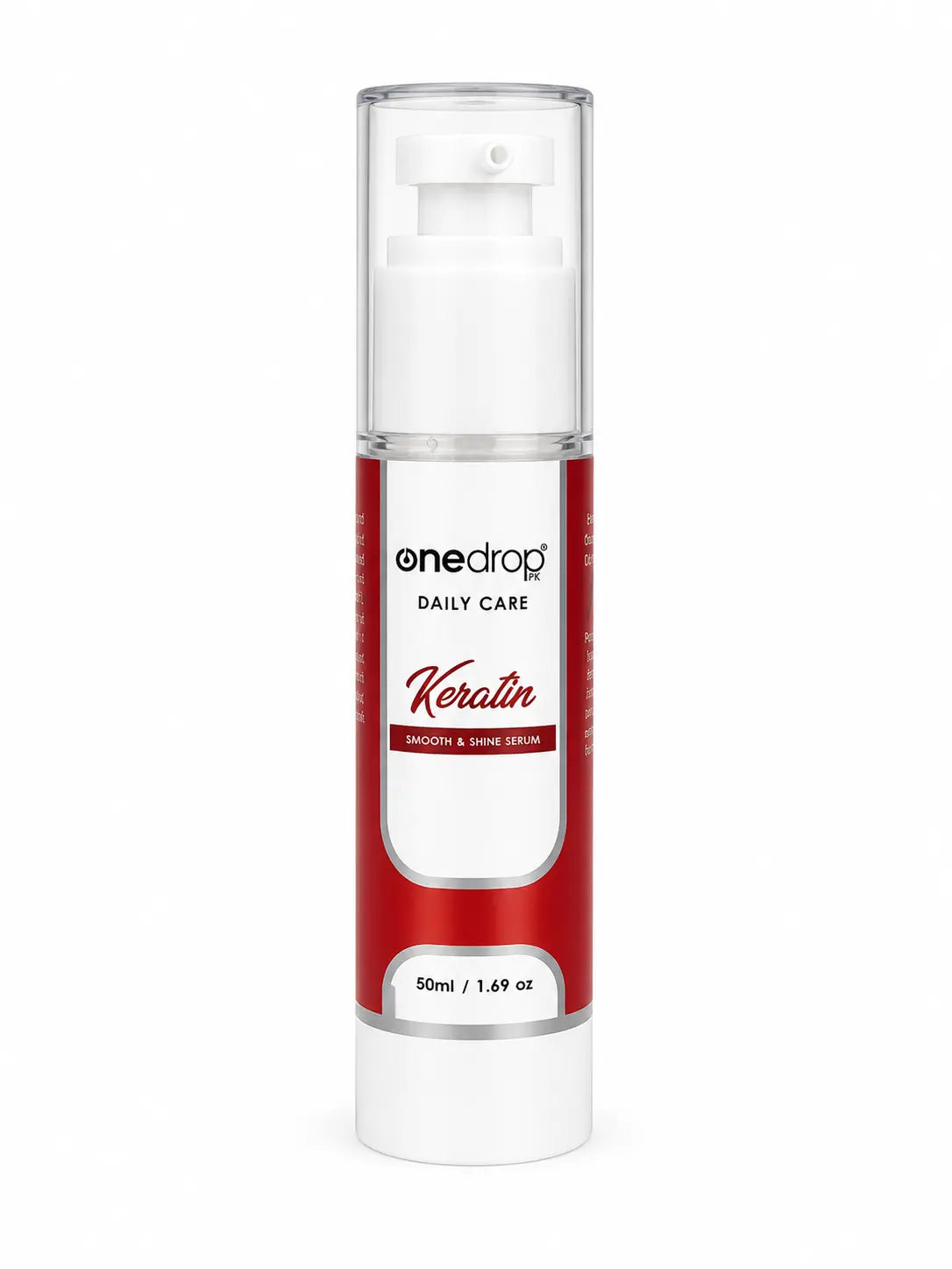 One Drop Keratin Smooth & Shimmer Serum – Frizz Control & Shine OneDropPak