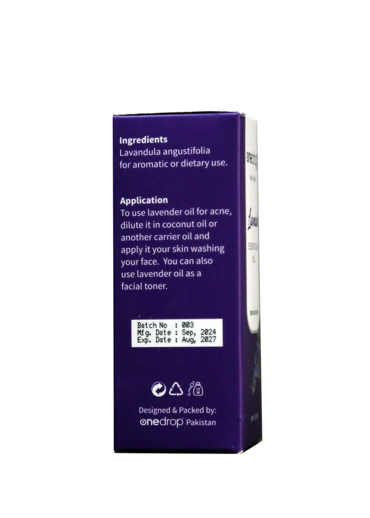 One Drop Lavender Essential Oil OneDropPak