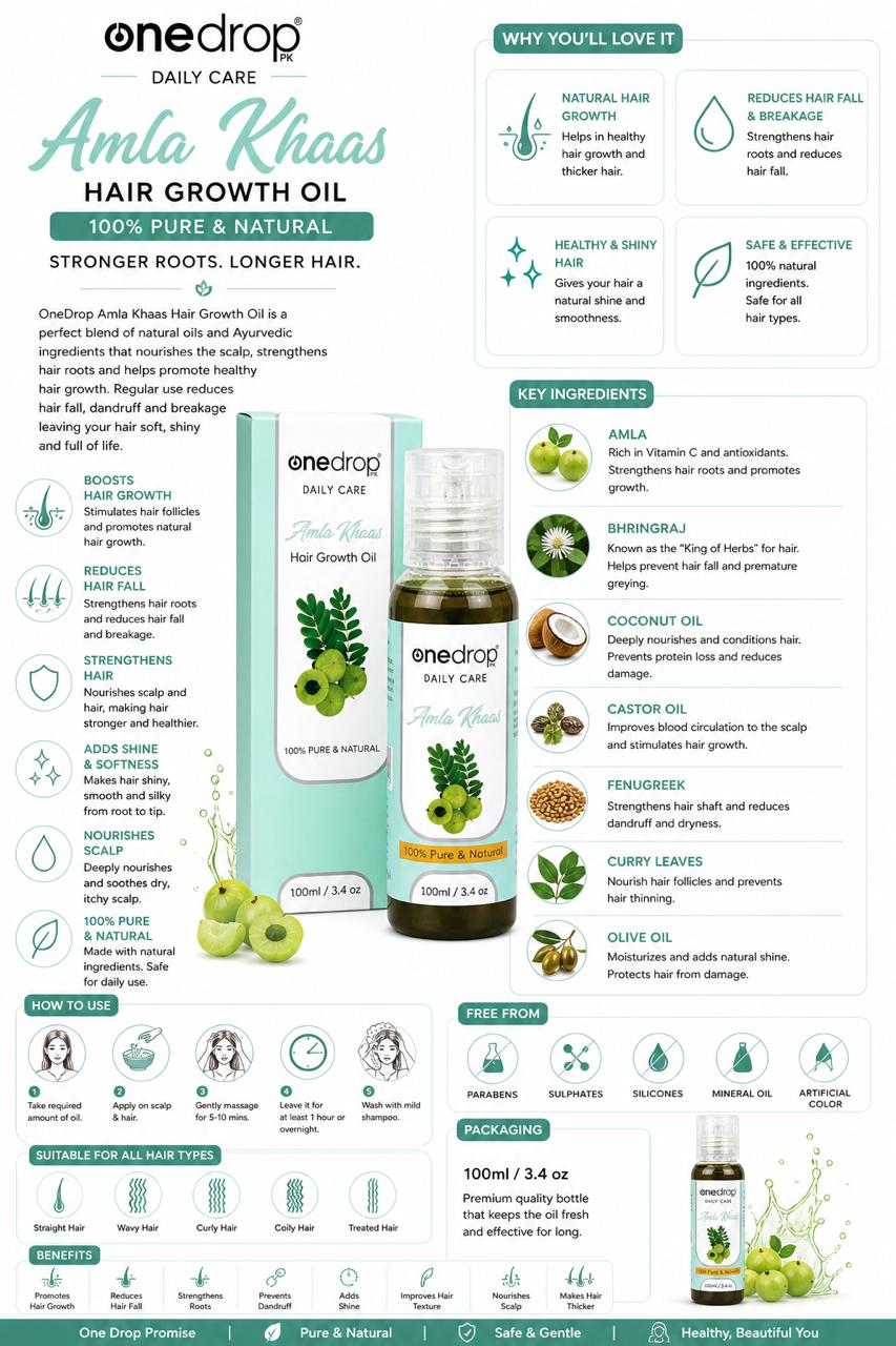 OneDrop Amla Khaas Hair Growth Oil OneDropPak