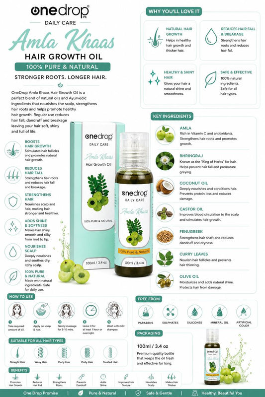 OneDrop Amla Khaas Hair Growth Oil OneDropPak