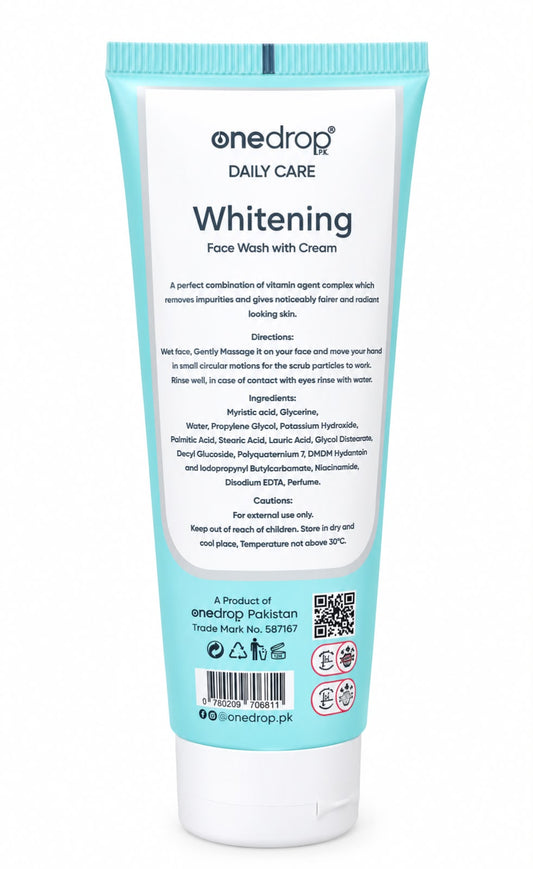 One Drop Whitening Facewash 100ml OneDropPak